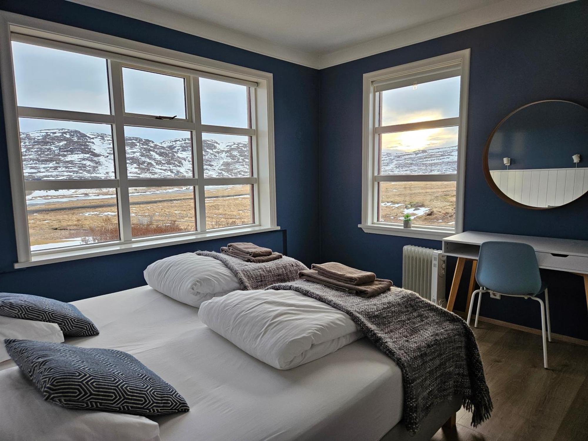 Hotel Laugarholl With Natural Hot Spring Holmavik Bagian luar foto